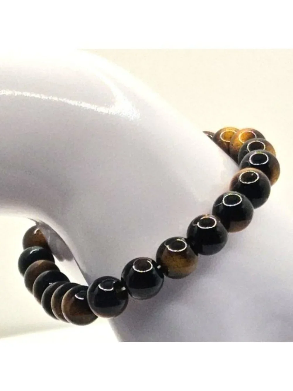 Men's Elastic Beaded Bracelet